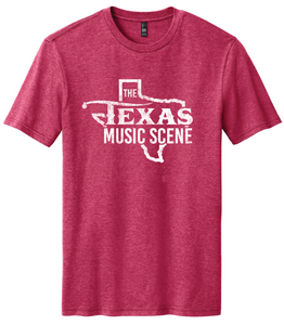 As TXMS As It Gets Logo Tee - Heathered Red