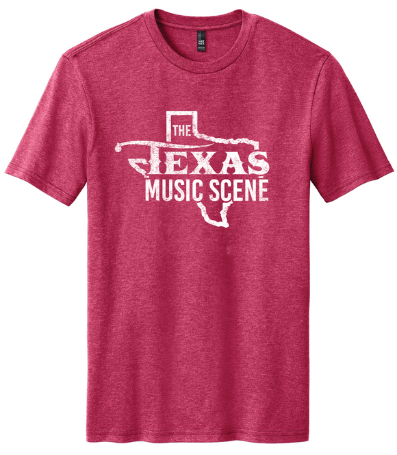 As TXMS As It Gets Logo Tee - Heathered Red