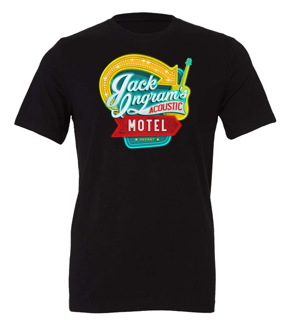 Jack Ingram Acoustic Motel - Black Tee