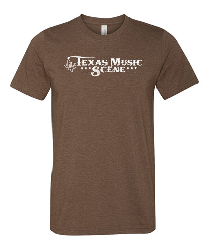Classic TXMS Logo Tee - Heathered Brown (Limited Stock)